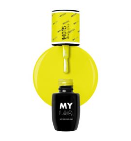 MYLAQ Lakier Hybrydowy M015 My Neon Citrus 5 ml