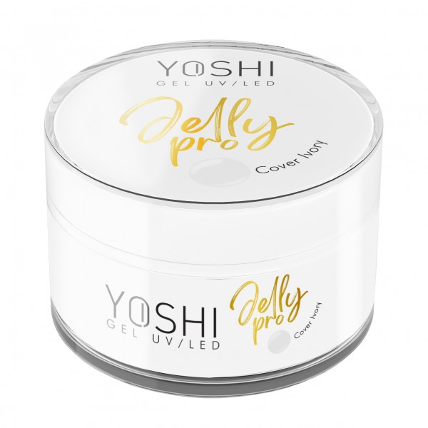 Yoshi Żel Budujący Jelly PRO Gel UV LED Cover Ivory 50ml