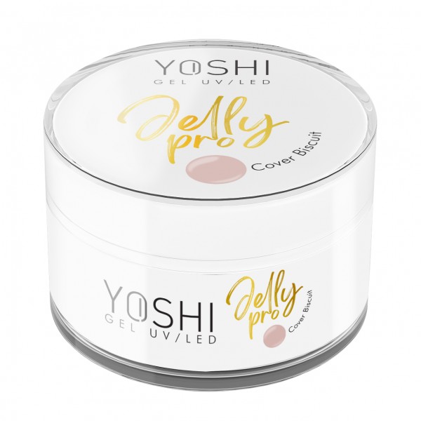 Yoshi Żel Budujący Jelly PRO Gel UV LED Cover Biscuit 50 ml
