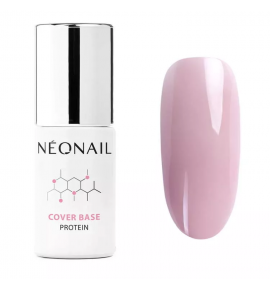 Neonail Baza hybrydowa Cover Base Protein Light Nude 7,2 ml