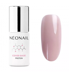 Neonail Baza hybrydowa Cover Base Protein Soft Nude 7,2 ml