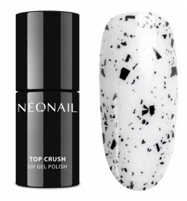 NEONAIL Top Hybrydowy TOP CRUSH BLACK GLOSS 7,2 ml