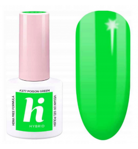 277 hi hybrid Lakier Hybrydowy Poison Green 5ml