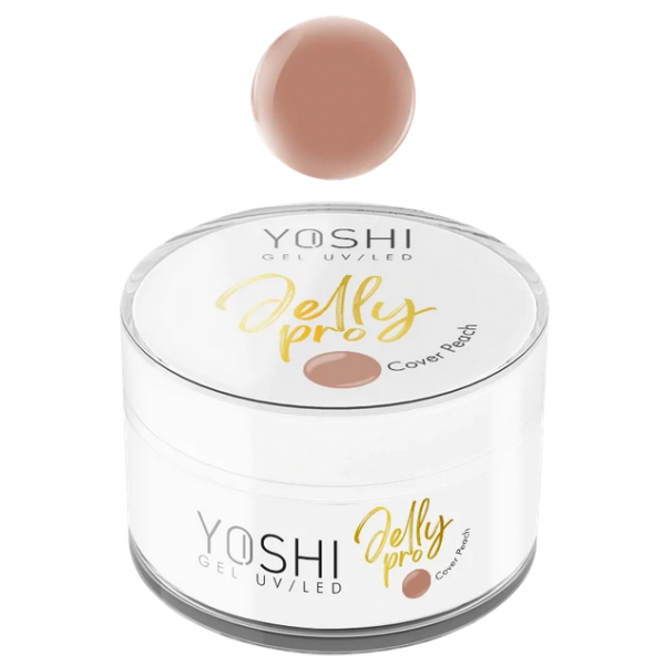 Yoshi Żel Budujący Jelly PRO Gel UV LED Cover Peach 50 ml