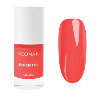 NEONAIL Czerwony Lakier Klasyczny do paznokci NEON CORAL 11 7,2 ml