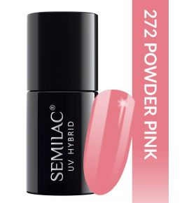 Semilac Lakier hybrydowy 272 PasTells Powder Pink 7 ml