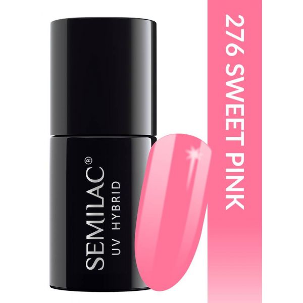 Semilac Lakier hybrydowy PasTells Sweet Pink 276